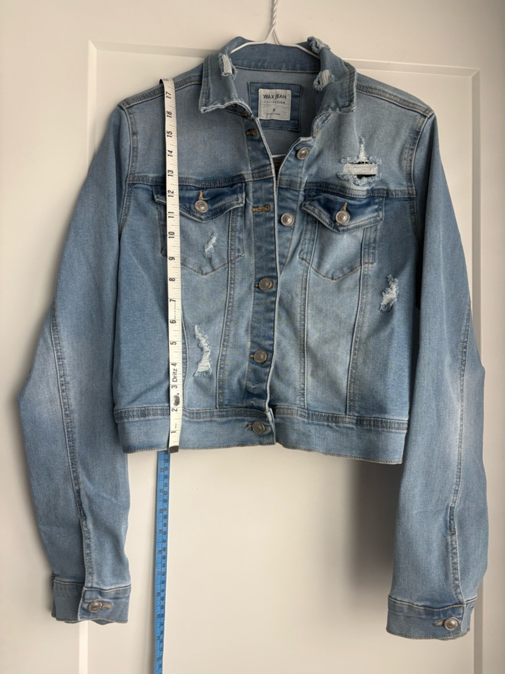 WILD FABLE | Light Blue Denim Jacket | Women’s Size Medium - Picture 8 of 14